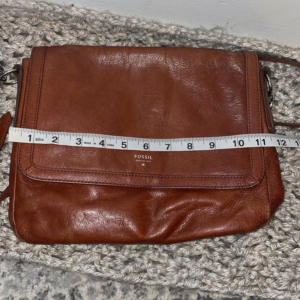 Fossil Cowhide Leather Small-Medium Crossbody bag - Picture 11 of 14